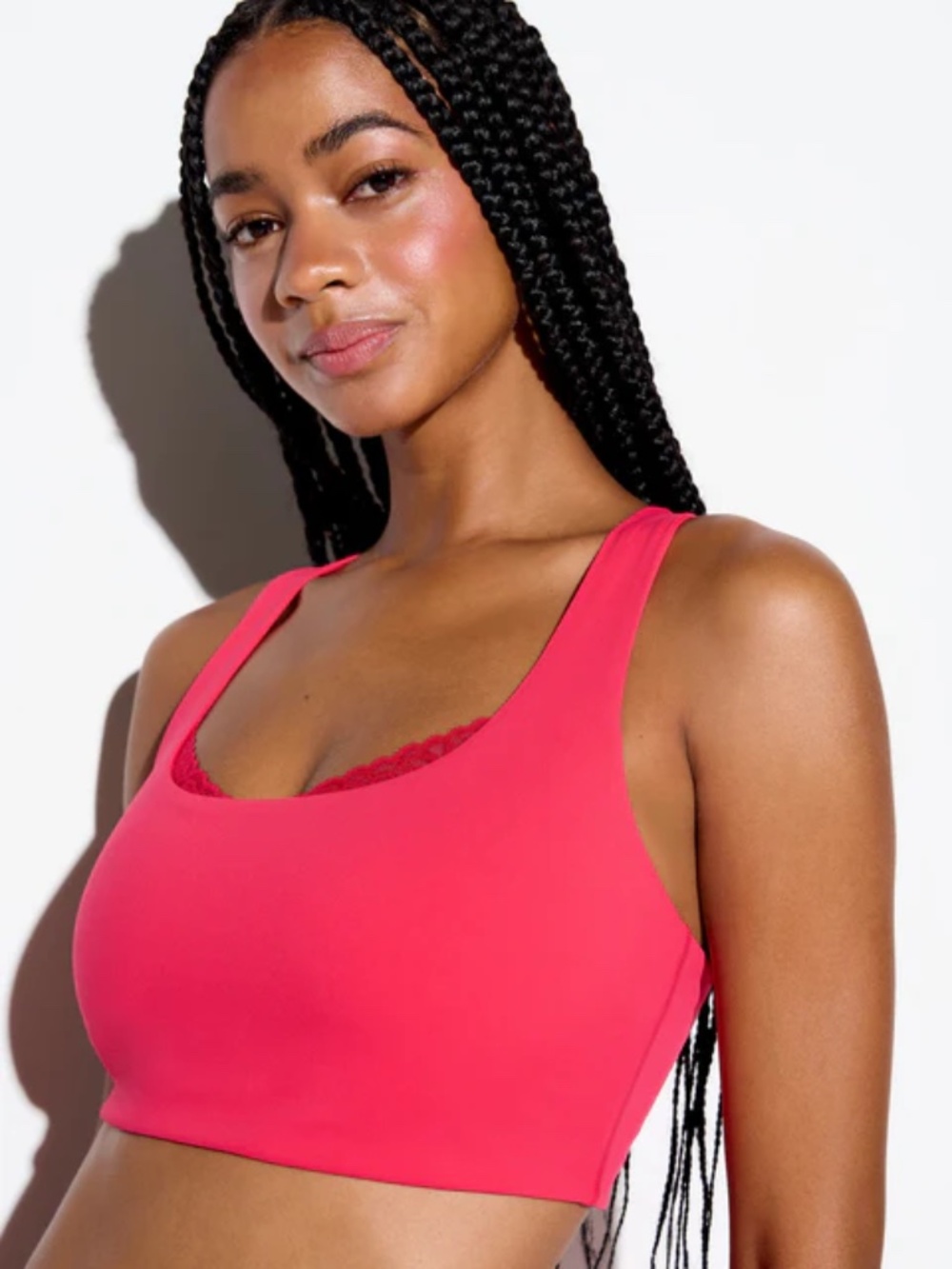 Nirvana Tech Pink Harmony Lace Bra